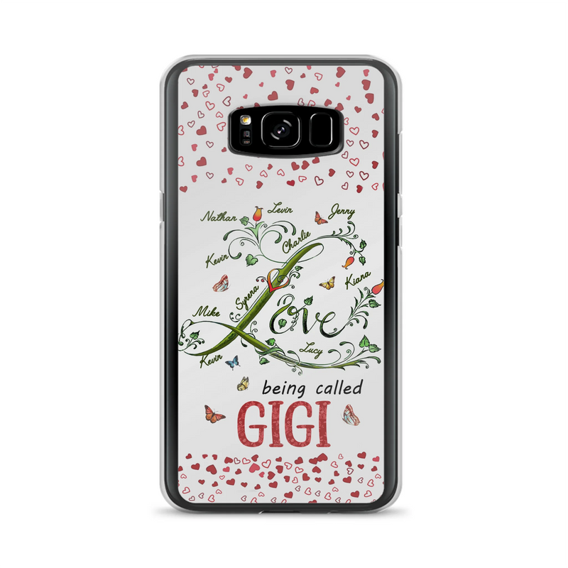 Personalized Grandma Phone Case - Up to 10 Kids - Mother's Day Gift Idea For Grandma - Love Being Called Grandma