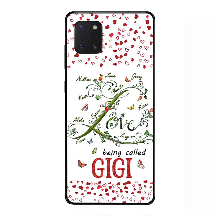 Personalized Grandma Phone Case - Up to 10 Kids - Mother's Day Gift Idea For Grandma - Love Being Called Grandma
