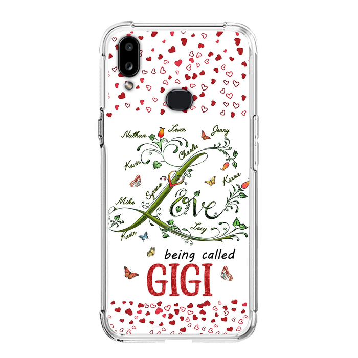 Personalized Grandma Phone Case - Up to 10 Kids - Mother's Day Gift Idea For Grandma - Love Being Called Grandma