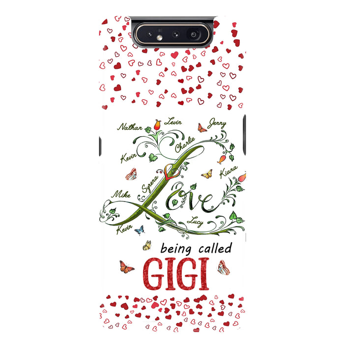 Personalized Grandma Phone Case - Up to 10 Kids - Mother's Day Gift Idea For Grandma - Love Being Called Grandma