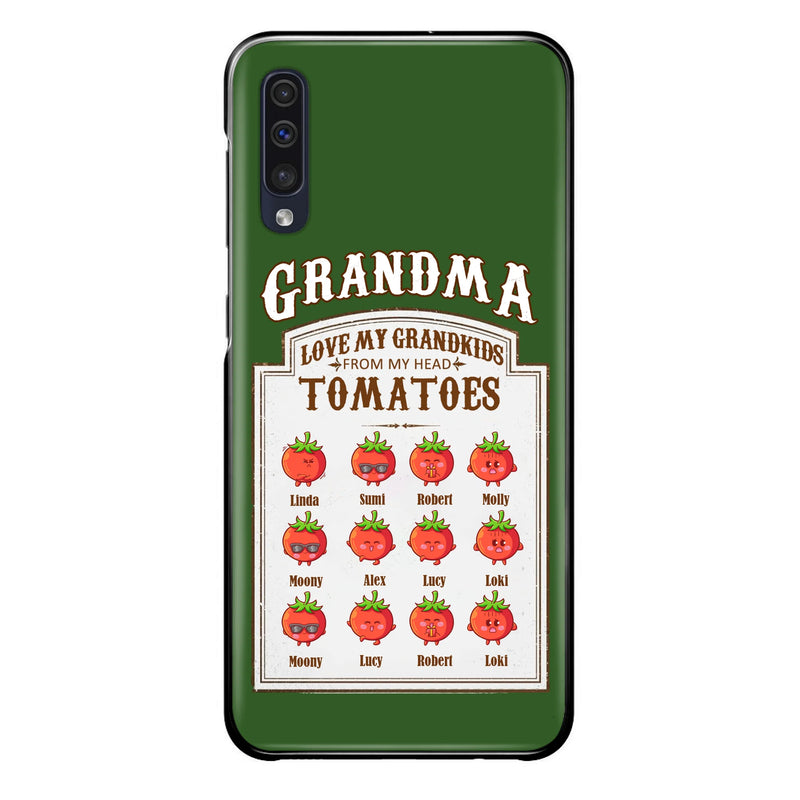 Personalized Grandma Tomatoes Phone Case - Gift Idea For Mother's Day/Grandma - Up to 12 Tomatoes - Case For iPhone/Samsung