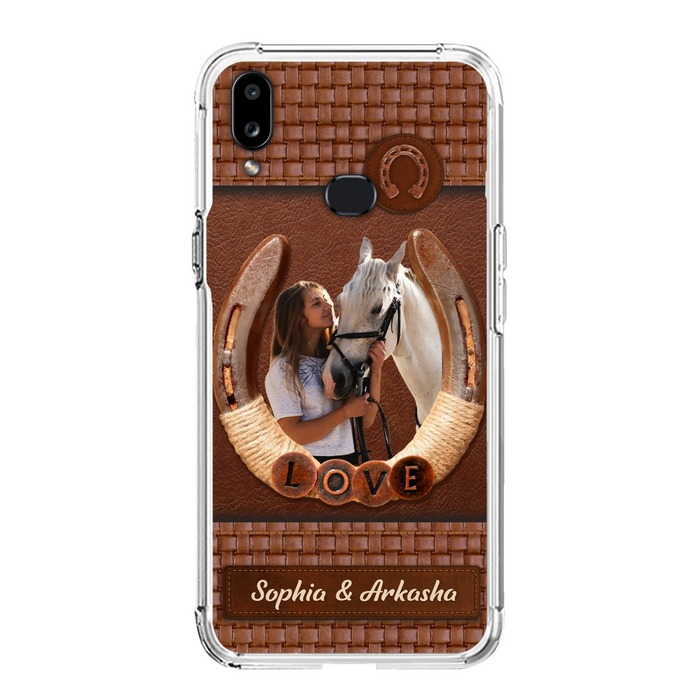 Custom Personalized Horse Phone Case - Upload Photo - Gift Idea Horse Lover - Case For iPhone And Samsung