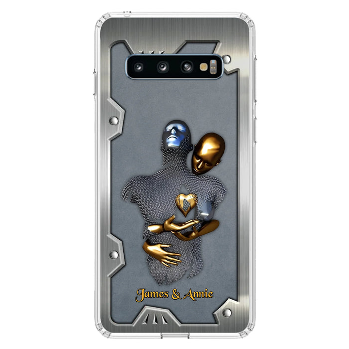 Custom Personalized Couple Phone Case - Gift Idea For Couple/ Valentines Day - Case For iPhone/ Samsung