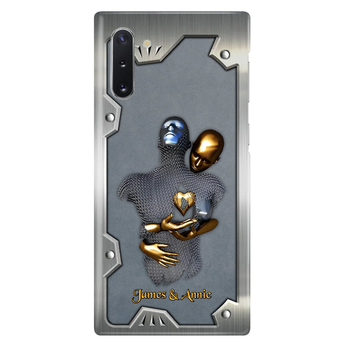 Custom Personalized Couple Phone Case - Gift Idea For Couple/ Valentines Day - Case For iPhone/ Samsung