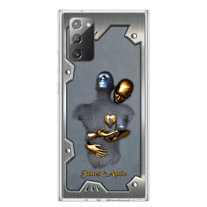 Custom Personalized Couple Phone Case - Gift Idea For Couple/ Valentines Day - Case For iPhone/ Samsung