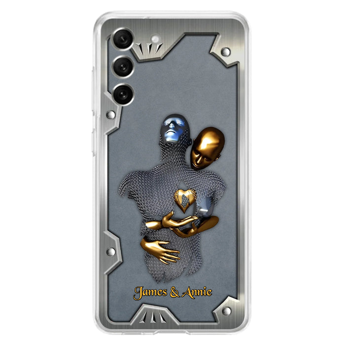 Custom Personalized Couple Phone Case - Gift Idea For Couple/ Valentines Day - Case For iPhone/ Samsung