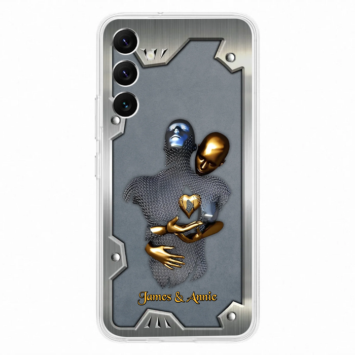 Custom Personalized Couple Phone Case - Gift Idea For Couple/ Valentines Day - Case For iPhone/ Samsung