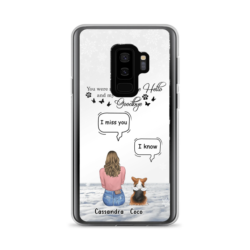 Personalized Pet Phone Case - Up to 4 Pets - Gift Idea For Couple/Dog/Cat Lover - You Were My Favorite Hello And My Hardest Goodbye - Case For iPhone/Samsung