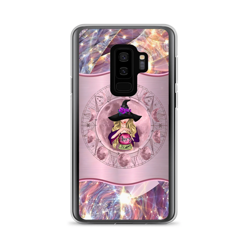 Personalized Witch Phone Case - Halloween Gift Idea For Witch Lovers - Case For iPhone/Samsung