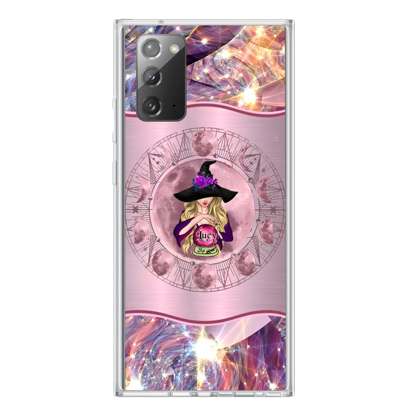 Personalized Witch Phone Case - Halloween Gift Idea For Witch Lovers - Case For iPhone/Samsung
