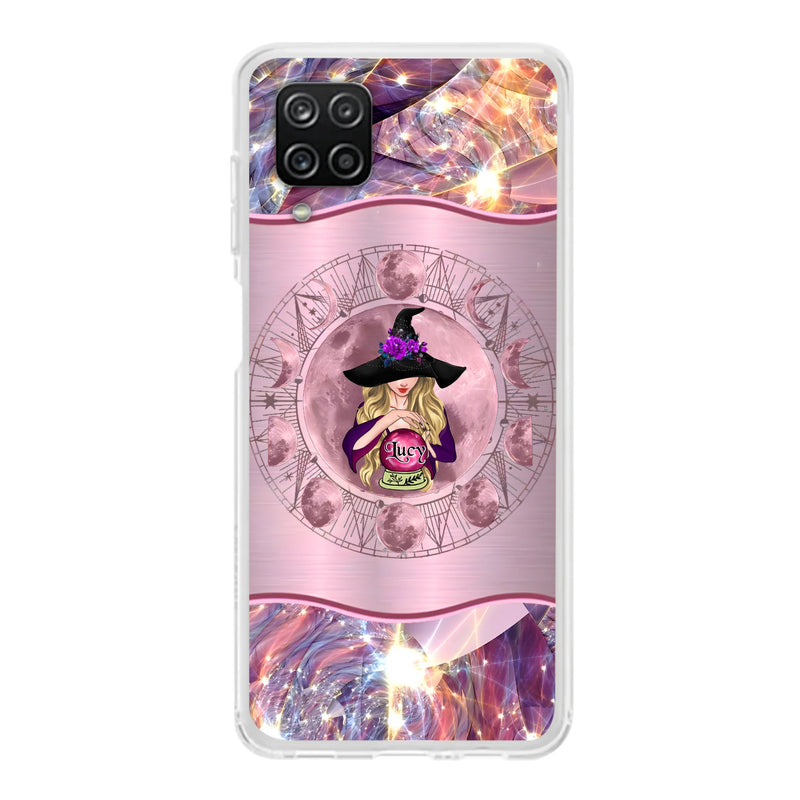 Personalized Witch Phone Case - Halloween Gift Idea For Witch Lovers - Case For iPhone/Samsung