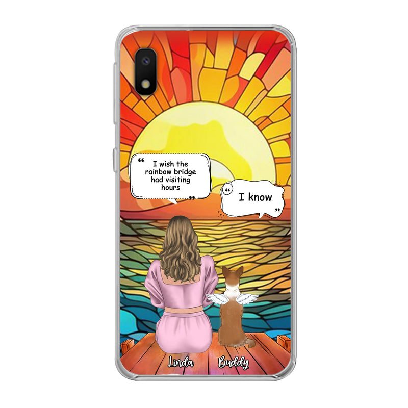 Personalized Memorial Dog Phone Case - Up to 4 Dogs - Memorial Gift Idea For Dog Owners - Case for iPhone/Samsung