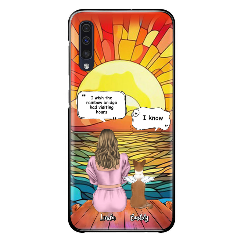 Personalized Memorial Dog Phone Case - Up to 4 Dogs - Memorial Gift Idea For Dog Owners - Case for iPhone/Samsung