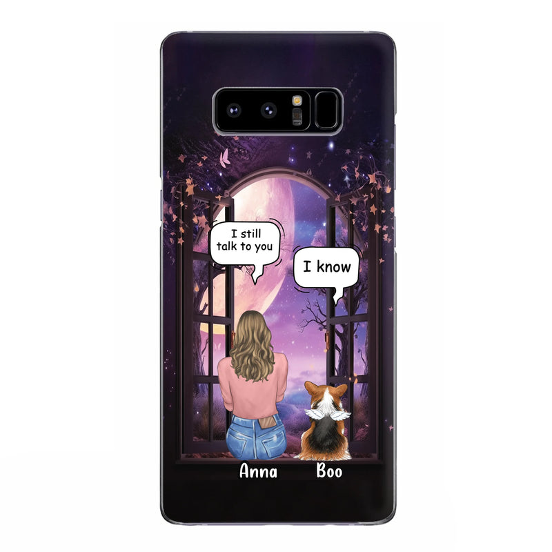 Personalized Memorial Pet Phone Case - Up to 4 Dogs/Cats/Rabbits - Memorial Gift Idea for Dog/Cat/Rabbit Owners - Case For iPhone/Samsung