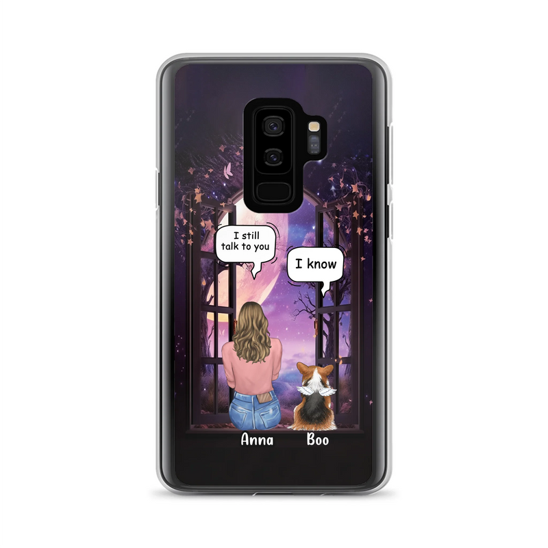 Personalized Memorial Pet Phone Case - Up to 4 Dogs/Cats/Rabbits - Memorial Gift Idea for Dog/Cat/Rabbit Owners - Case For iPhone/Samsung