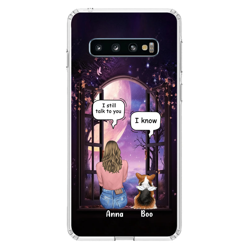 Personalized Memorial Pet Phone Case - Up to 4 Dogs/Cats/Rabbits - Memorial Gift Idea for Dog/Cat/Rabbit Owners - Case For iPhone/Samsung