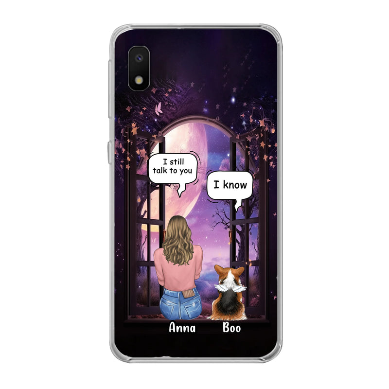 Personalized Memorial Pet Phone Case - Up to 4 Dogs/Cats/Rabbits - Memorial Gift Idea for Dog/Cat/Rabbit Owners - Case For iPhone/Samsung
