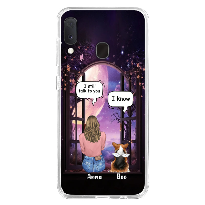 Personalized Memorial Pet Phone Case - Up to 4 Dogs/Cats/Rabbits - Memorial Gift Idea for Dog/Cat/Rabbit Owners - Case For iPhone/Samsung