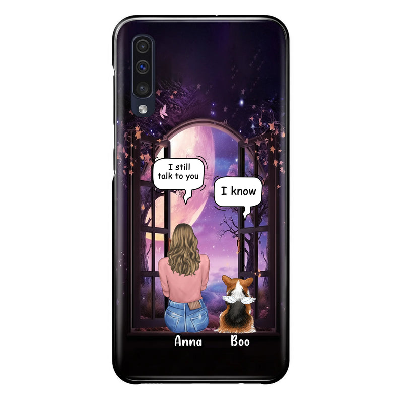 Personalized Memorial Pet Phone Case - Up to 4 Dogs/Cats/Rabbits - Memorial Gift Idea for Dog/Cat/Rabbit Owners - Case For iPhone/Samsung