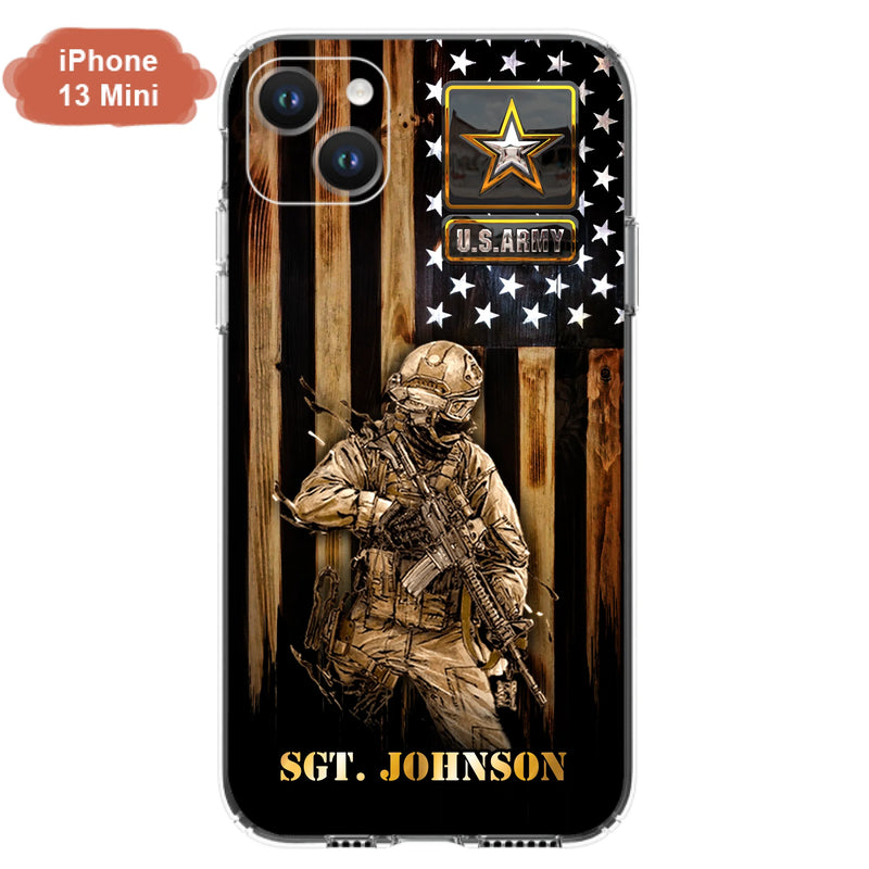 Custom Personalized Veteran Phone Case - Gift Idea For Veteran/ Soldier - Case For iPhone And Samsung