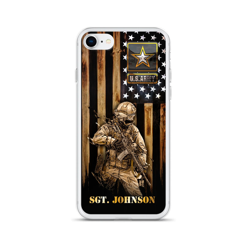 Custom Personalized Veteran Phone Case - Gift Idea For Veteran/ Soldier - Case For iPhone And Samsung
