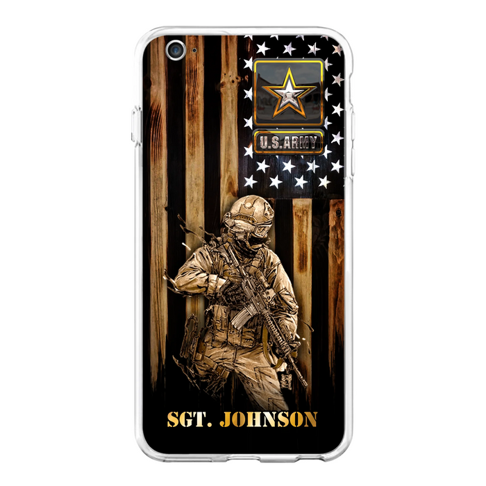 Custom Personalized Veteran Phone Case - Gift Idea For Veteran/ Soldier - Case For iPhone And Samsung