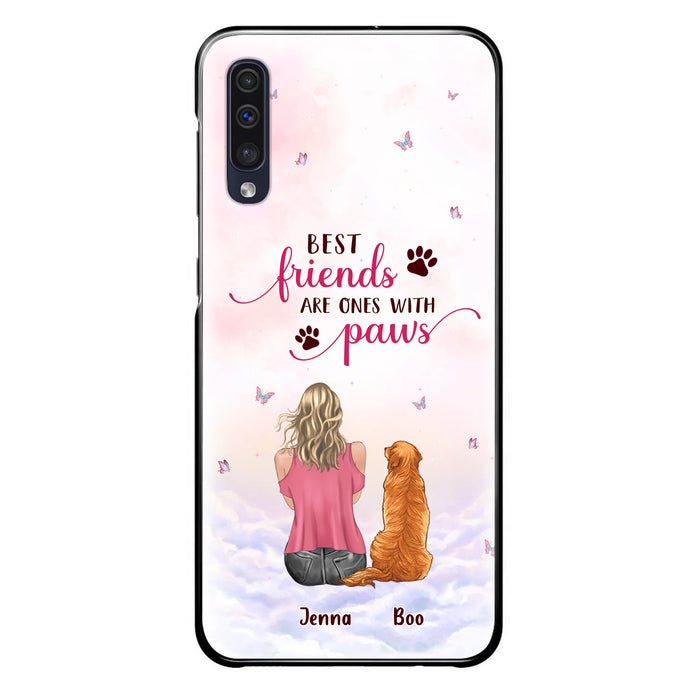 Personalized Dog Mom Phone Case - Up to 5 Dogs - Mother's Day Gift Idea For Dog Lovers - Best Friends Are Ones With Paws - Case for iPhone/Samsung