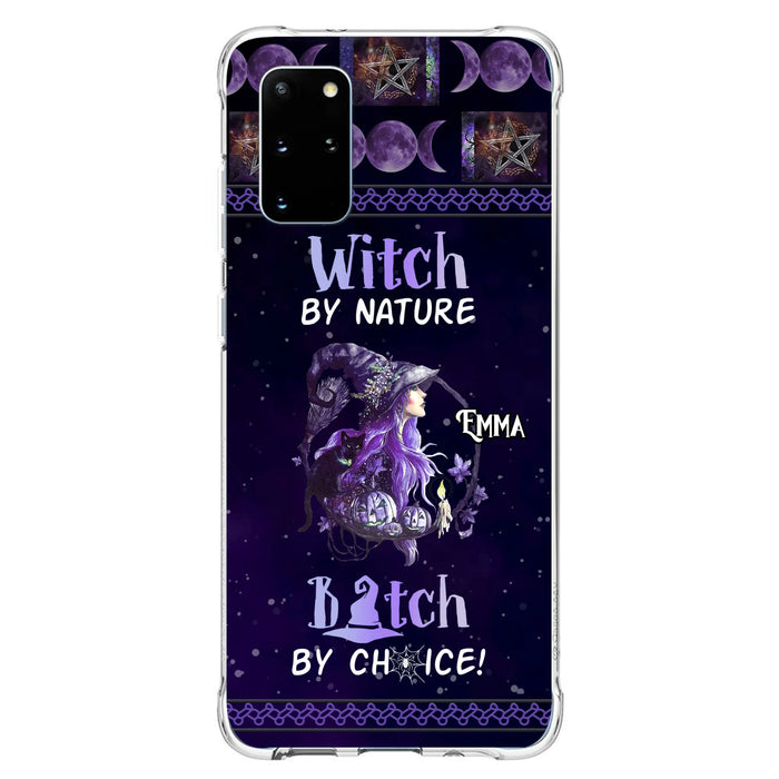 Custom Personalized Witch Phone Case - Halloween Gift Idea For Friends - Case for iPhone & Samsung