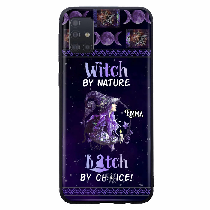 Custom Personalized Witch Phone Case - Halloween Gift Idea For Friends - Case for iPhone & Samsung