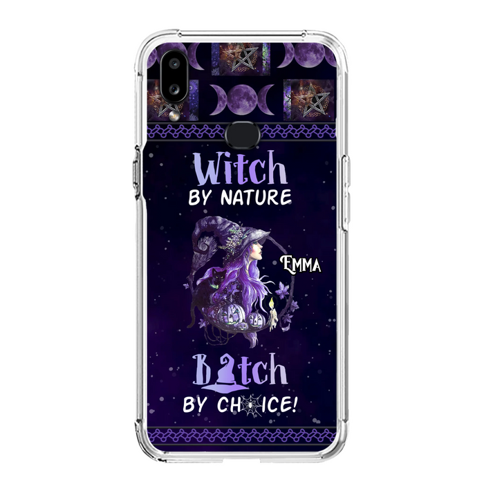 Custom Personalized Witch Phone Case - Halloween Gift Idea For Friends - Case for iPhone & Samsung