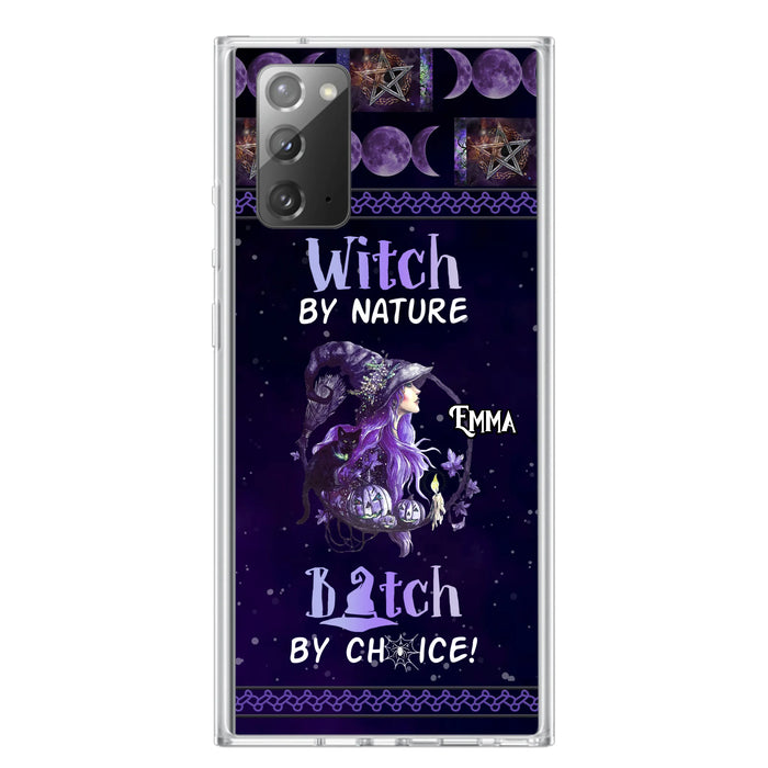 Custom Personalized Witch Phone Case - Halloween Gift Idea For Friends - Case for iPhone & Samsung
