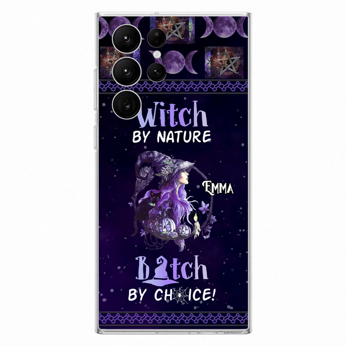Custom Personalized Witch Phone Case - Halloween Gift Idea For Friends - Case for iPhone & Samsung