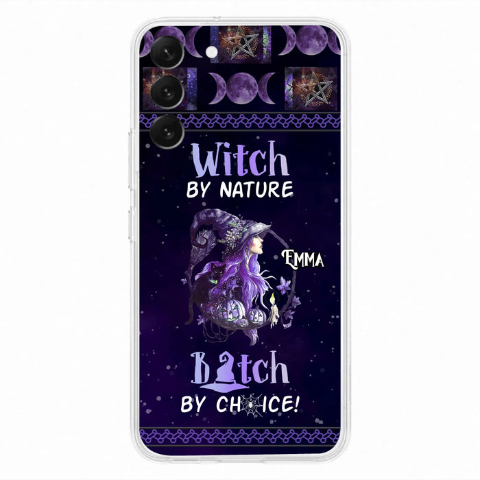 Custom Personalized Witch Phone Case - Halloween Gift Idea For Friends - Case for iPhone & Samsung