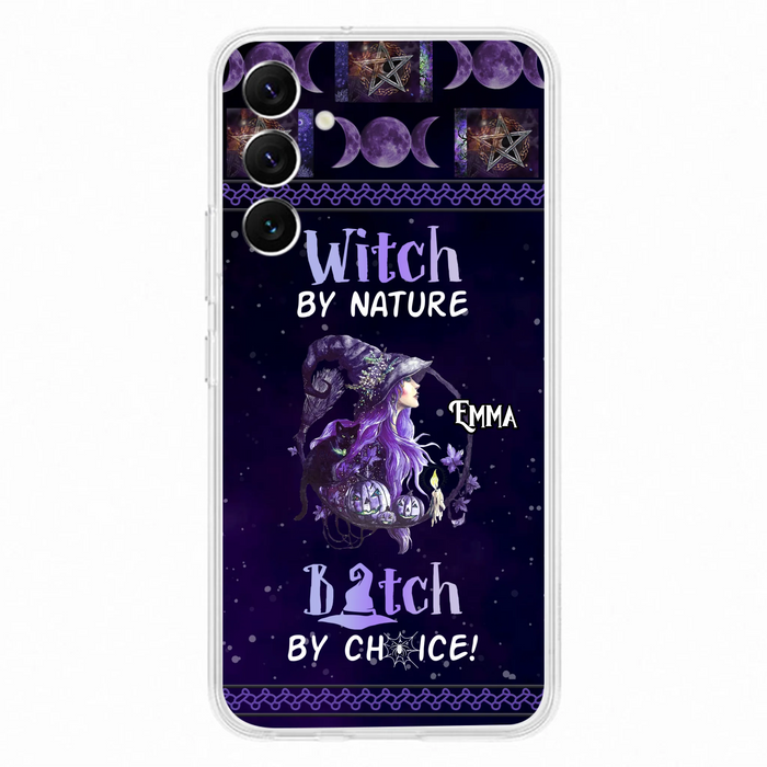 Custom Personalized Witch Phone Case - Halloween Gift Idea For Friends - Case for iPhone & Samsung