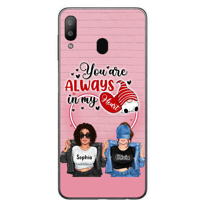 Custom Personalized Friends Phone Case - Best Gift For Friends - You're Always In My Heart - Case For iPhone/Samsung