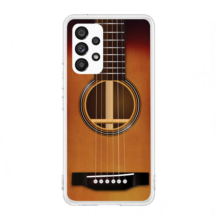 Custom Personalized Acoustic/Electric Guitar Phone Case - Best Gift For Guitarist - Case For iPhone And Samsung