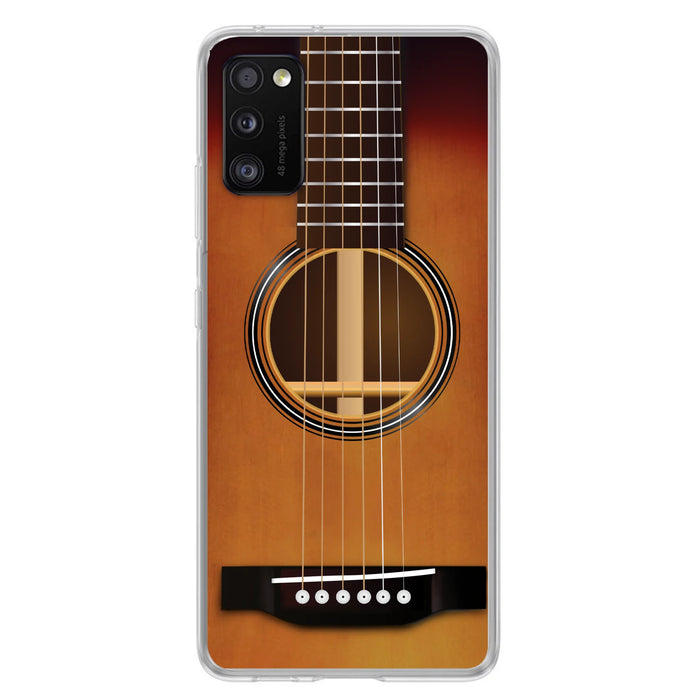 Custom Personalized Acoustic/Electric Guitar Phone Case - Best Gift For Guitarist - Case For iPhone And Samsung