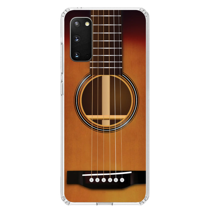 Custom Personalized Acoustic/Electric Guitar Phone Case - Best Gift For Guitarist - Case For iPhone And Samsung