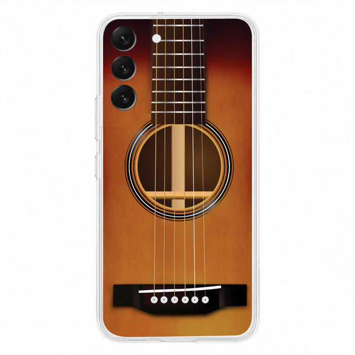 Custom Personalized Acoustic/Electric Guitar Phone Case - Best Gift For Guitarist - Case For iPhone And Samsung
