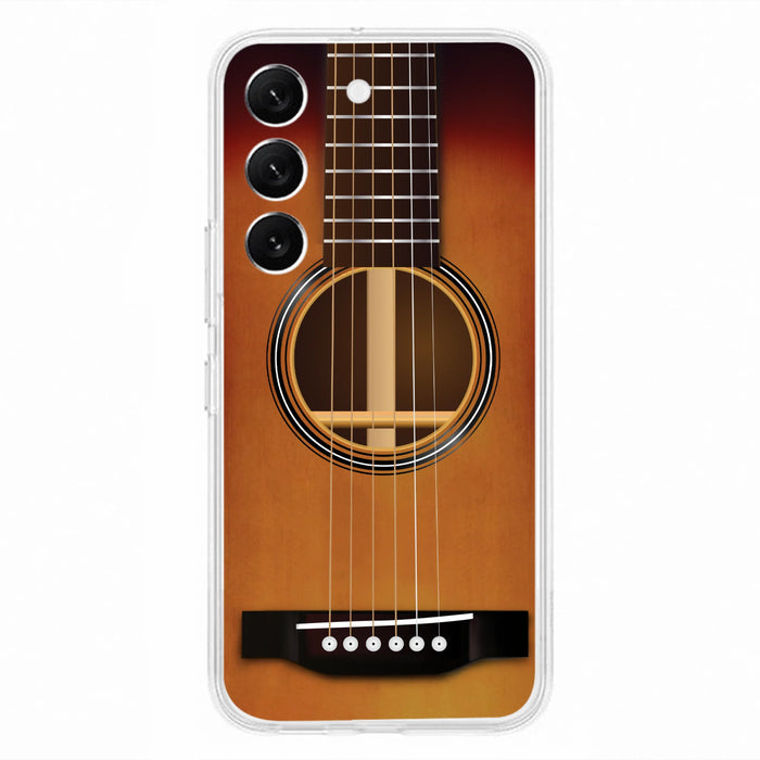 Custom Personalized Acoustic/Electric Guitar Phone Case - Best Gift For Guitarist - Case For iPhone And Samsung