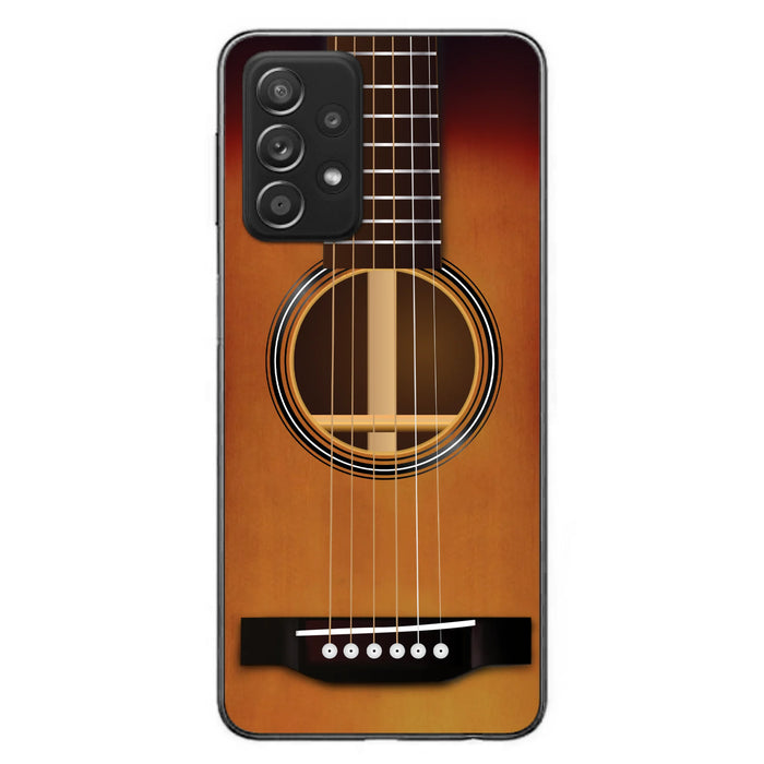 Custom Personalized Acoustic/Electric Guitar Phone Case - Best Gift For Guitarist - Case For iPhone And Samsung