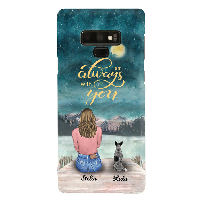 Personalized Phone Case Dog Mom - Gift For Dog Lovers with upto 4 Dogs - Busy Being A Dog Mom