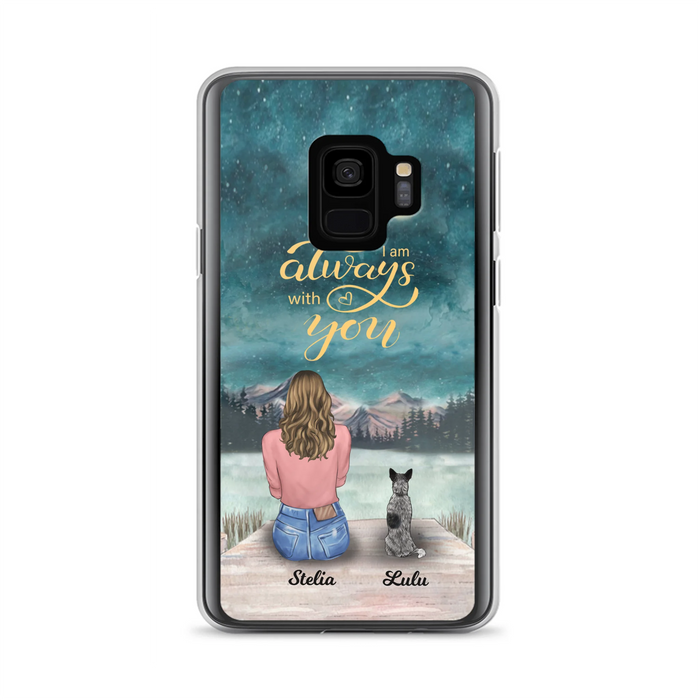 Personalized Phone Case Dog Mom - Gift For Dog Lovers with upto 4 Dogs - Busy Being A Dog Mom