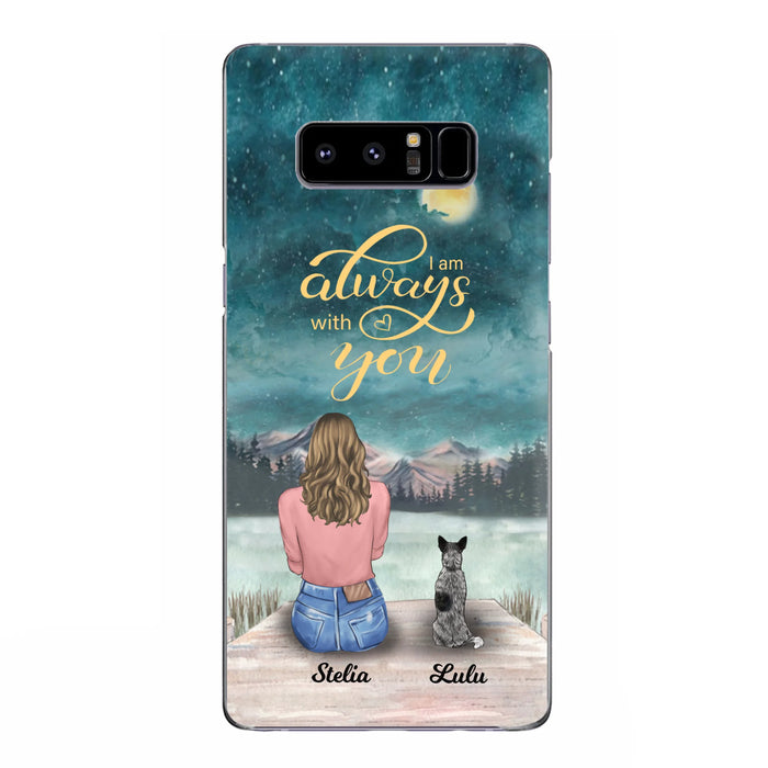 Personalized Phone Case Dog Mom - Gift For Dog Lovers with upto 4 Dogs - Busy Being A Dog Mom