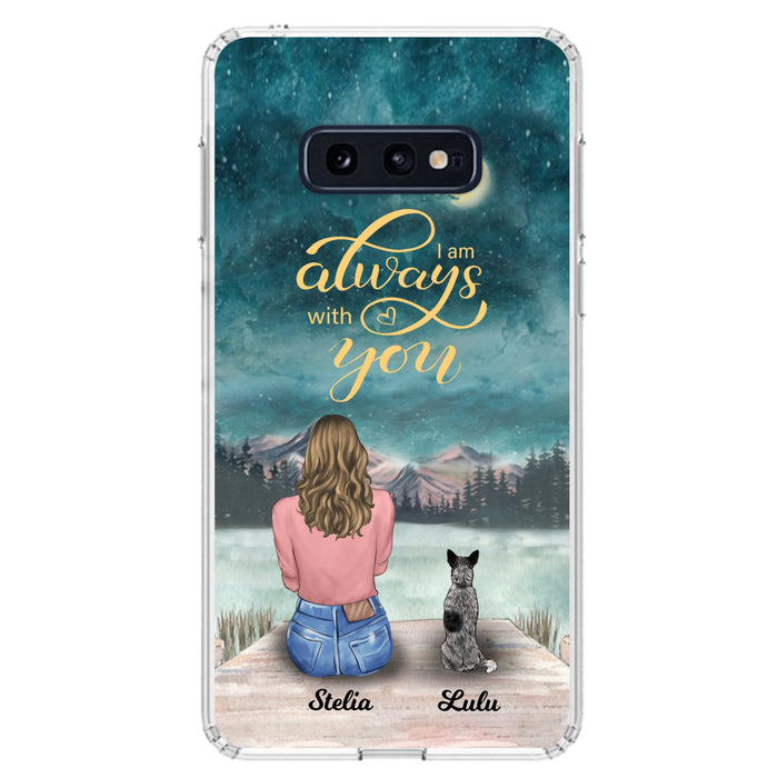 Personalized Phone Case Dog Mom - Gift For Dog Lovers with upto 4 Dogs - Busy Being A Dog Mom