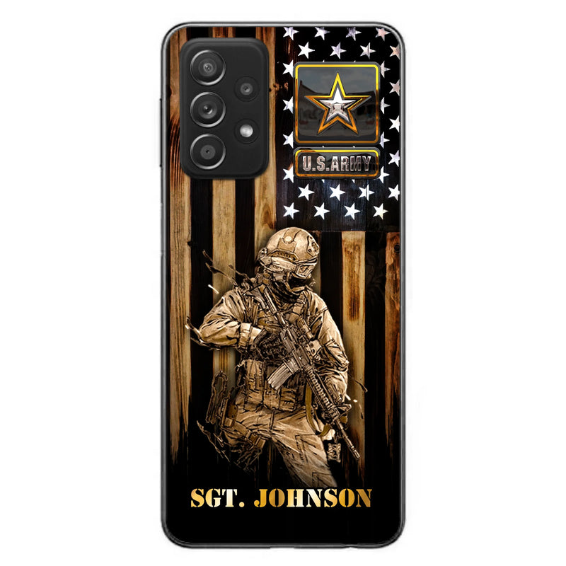 Custom Personalized Veteran Phone Case - Gift Idea For Veteran/ Soldier - Case For iPhone And Samsung