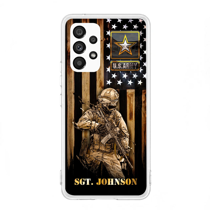 Custom Personalized Veteran Phone Case - Gift Idea For Veteran/ Soldier - Case For iPhone And Samsung