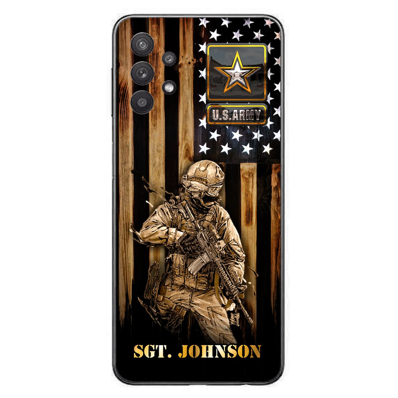 Custom Personalized Veteran Phone Case - Gift Idea For Veteran/ Soldier - Case For iPhone And Samsung