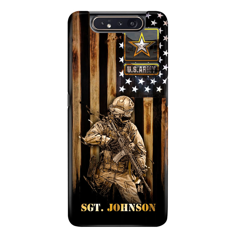 Custom Personalized Veteran Phone Case - Gift Idea For Veteran/ Soldier - Case For iPhone And Samsung