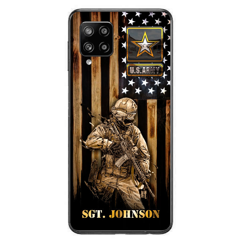 Custom Personalized Veteran Phone Case - Gift Idea For Veteran/ Soldier - Case For iPhone And Samsung